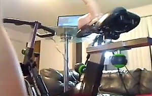 Dildoing while ride my bicycle