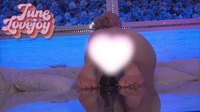 June Lovejoy Rides Massive Dildo: Sloppy Solo Fun