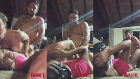 hot orgy between kelcasada, gabiconkey and brunoabate with a lot of fuck and pussy sucking!