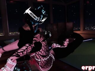 vrchat domimommy and her novice cub