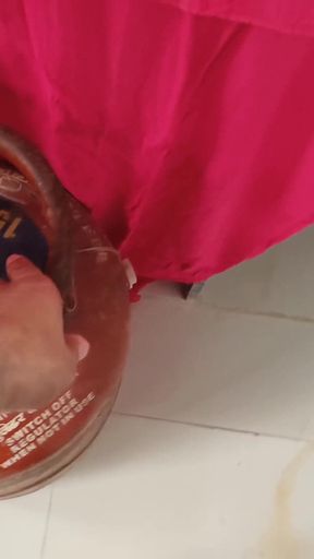 Your Kitchen Slim Boy Girl Enjoys Herself in Audio Sex