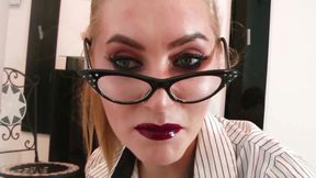 Teacher lipstick prints