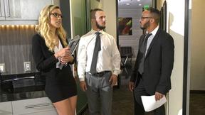 BIPHORIA Fucking A+ bi sex threesome by Sophia Grace, Donte Thick, Dillon Diaz