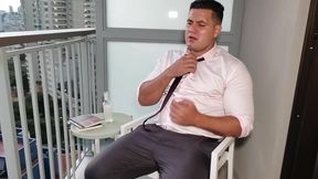 yuri gaucho - boss jerk off