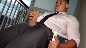 yuri gaucho - boss jerk off