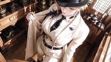 Beige suit blonde goddess smells sheer stockings cold beauty vintage train creampie handjob