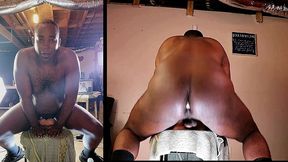 big dicked stud pounding toy ass deep and hard