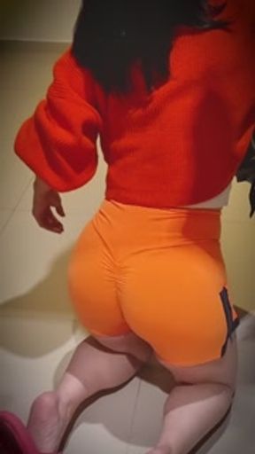 Hotwife sucks friend and eats cum.