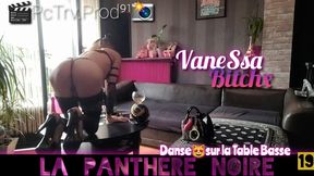 C⁴ [&sup2;⁰mar&sup2;⁵](19) The Black Panther😻Dances on the Coffee Table VaneSsaBiTCHx PariSChienneTrv.prod91