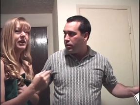 Blonde petite double penetrated ass fucking threesome