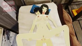 (Persona 5) Kawakami fucked by Ren