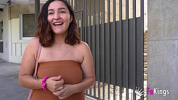 College girl, UNLEASHED! Busty babe Gigi Lust left her boyfriend for PORN