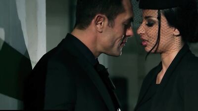 Anissa Kate is getting bonked by a horny dudes in a 4some