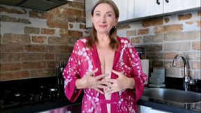 The Busty Housewife and the Plumber