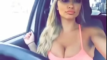 Lindsey Pelas Shaking Her Tits