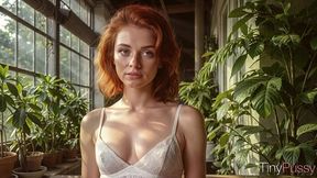 a skinny redhead bitch dragged me to her house so i could fuck her. [ai]