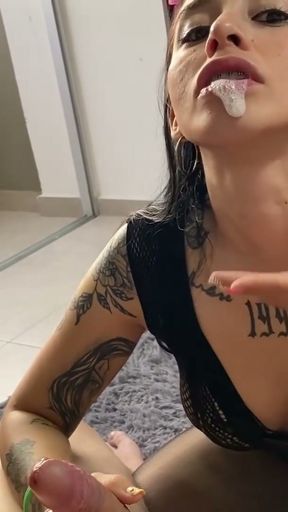 Hot horny Latina gets tied with tape and fucked hard   Clip 3