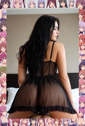 Curvy blonde pro gives a POV reverse cowgirl ride in AI-generated