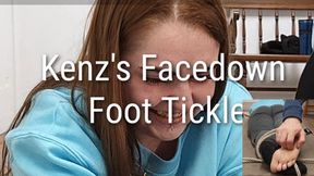 Kenz&#039;s Facedown Foot Tickle