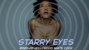Starry Eyes Worship Hollywood White Cock