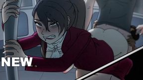 Hard Fucking On A Public Bus On The R3 Line With Car Toon And Hentai Anime