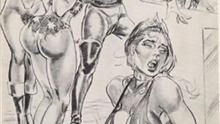 Amazons Dominate In Mixed Wrestling Lesbian Wrestling Art Comics