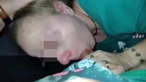 Pussy Poked Filled Cum in Her Mouth Twice