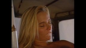 Young Blonde Masturbates with Brush and Then Makes a 69 with a Hot MILF