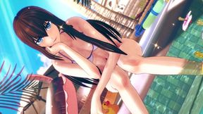 TSUNDERE KURISU GETS DEEPFUCKED IN DOGGYSTYLE POV