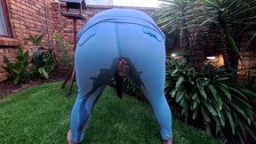 chubby slut piss desperation, pants wetting compilation