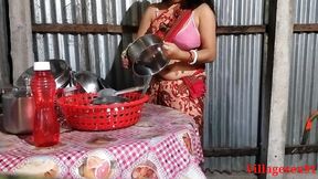 Village Kitchen Room Sex in Step Mother