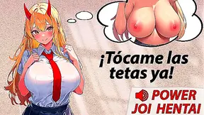 Touch Her Tits, Get Jacked Off by Powerful Woman – JOI Hentai (Spanish Audio)