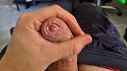 Precum Dripping From a Sealed Hood, Slow Stroke Session
