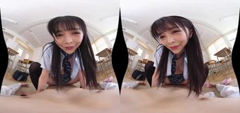 Asian gorgeous harlot VR video