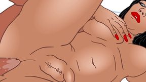 round 2 with big bubble booty ts bella xxx cartoon