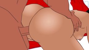 round 2 with big bubble booty ts bella xxx cartoon