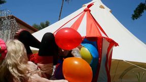 19 PERSON BOUNCE HOUSE ORGY