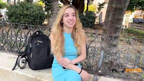 Here Cum Gushes as Teenage Cutie Irina Screams Delightfully on Cock&#x1F32D;