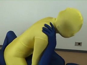 yellow zentai sex