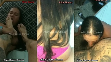 Completo Uma trans Chupou meu pé até eu gozar em sua boca Lutador de MMA Allan Guerra Gomes