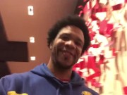 Uber pickup in Vegas turns into some public fun (Great Cumshot)