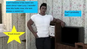 James gets a surprise visit from his stepsister.