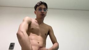 FEMALE TWINK SHOWING HIS DICK AND PUSSY