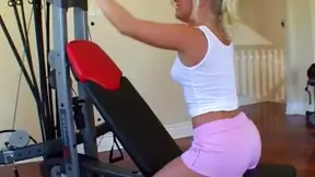 Sweating Milf Gets Her Sexy Ass Fucked Hard at the Gym After Workout