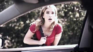 hot hitchhiker pounded rough by a stranger