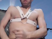 Jerking off in the clouds