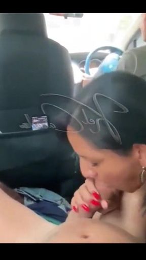 The Cuckold Takes Us for a Walk While I Fuck His Wife