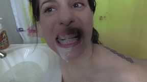 Bianca Brushes Her Teeth