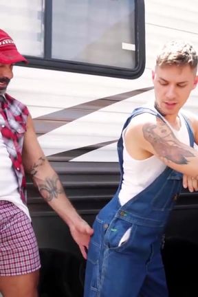 TRAILERTRASHBOYS hunk drew Sebastian raw fucks Zack Bishop