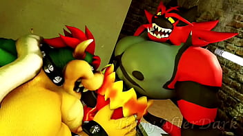 Bowser x Incineroar